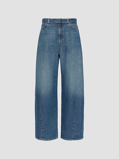 Weekend Max Mara Women's Wide Fit Cotton Denim Jeans