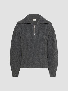 Weekend Max Mara Women's Wool Zip Up Roll Neck Jumper