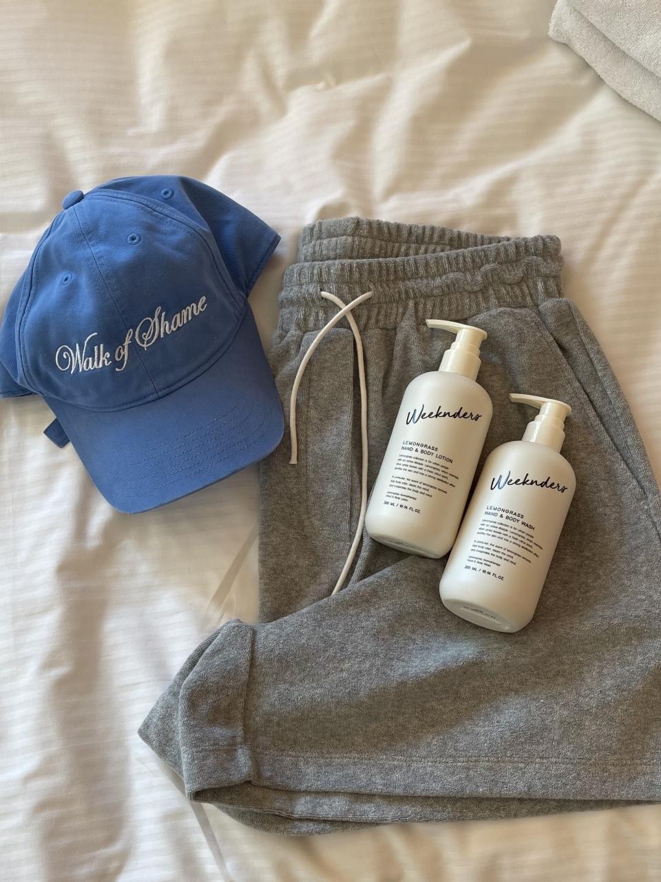 weeknders Grass Hand & Body Wash+Lotion Set [+Body Brush]