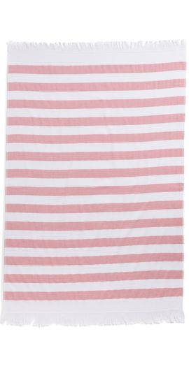 Weezie Weezie Beach Towel Nantucket Red Stripe One