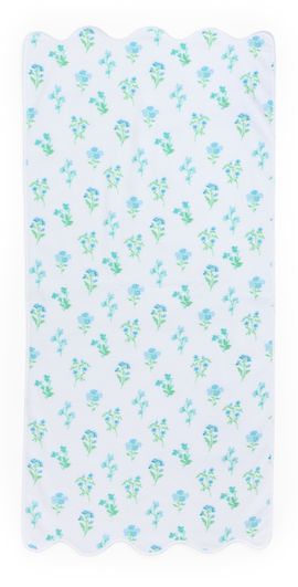 Weezie Weezie Floral Scallop Bath Towel Frances One