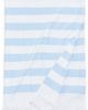 Weezie Weezie Packable Beach Towel Hydrangea Blue One - 1