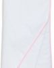 Weezie Weezie Signature Bath Towel Ballet Pink on White One - 1