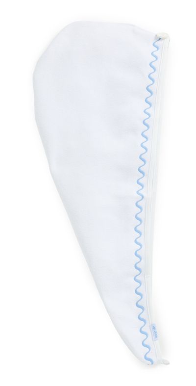Weezie Weezie Wave Hair Towel French Blue Embroidered Wave One