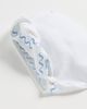 Weezie Weezie Wave Hair Towel French Blue Embroidered Wave One - 3