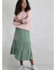 Weird Fish Weird Fish Lathika Tiered Midi Cotton Skirt - 1