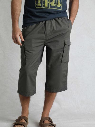 Weird Fish Weird Fish Summersville 3/4 Length Cargo Trousers