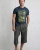 Weird Fish Weird Fish Summersville 3/4 Length Cargo Trousers - 3