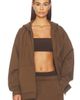 WellBeing + BeingWell WellBeing + BeingWell Murphy Oversized Full Zip Hoodie - 1