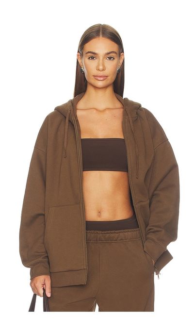 WellBeing + BeingWell WellBeing + BeingWell Murphy Oversized Full Zip Hoodie
