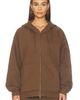 WellBeing + BeingWell WellBeing + BeingWell Murphy Oversized Full Zip Hoodie - 2