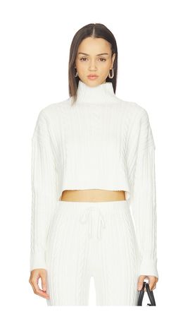 WellBeing + BeingWell WellBeing + BeingWell Wells Cable Knit Sweater