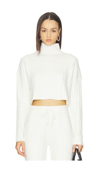 WellBeing + BeingWell WellBeing + BeingWell Wells Cable Knit Sweater