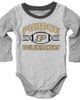 Wes & Willy Infant Wes & Willy Heather Gray Purdue Boilermakers Jie Jie Hopper Set  - 1