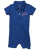 Wes & Willy Infant Wes & Willy Royal Buffalo Bills Short Leg Cloudy Yarn Polo Bodysuit  - 1