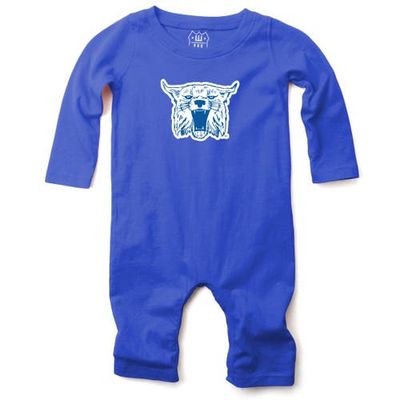 Wes & Willy Infant Wes & Willy Royal Kentucky Wildcats Long Sleeve Romper 