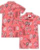 Wes & Willy Infant Wes & Willy Scarlet Ohio State Buckeyes Vintage Floral Romper  - 1
