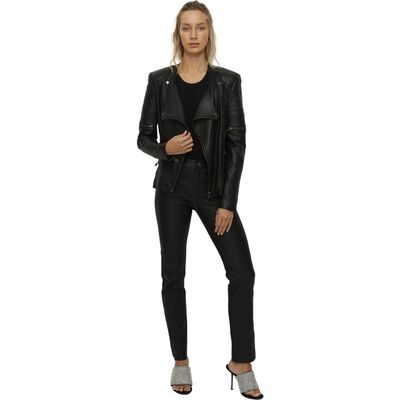 West 14th West 14th Greenwich Street Leather Motor Jacket