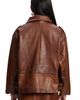 West 14th West 14th New Yorker Oversized Leather Moto Jacket - 2