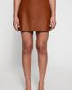 West 14th West 14th Rockefeller Leather Mini Skirt - 5
