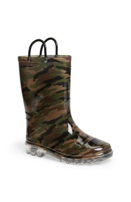 Western Chief Western Chief Camo Light-Up Waterproof Rain Boot