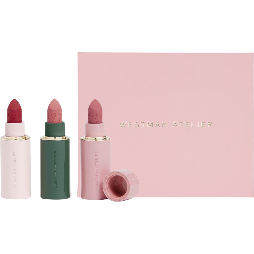 Westman Atelier Westman Atelier Lip Suede Matte Lipstick Trio (Limited Edition)