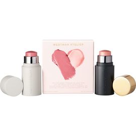 Westman Atelier Westman Atelier Petite Baby Cheeks Blush & Lit Up Highlight Stick Duo $52 Value