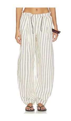 WeWoreWhat WeWoreWhat Adjustable Waist Pant