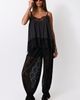 WeWoreWhat WeWoreWhat Balloon Lace Trouser Pant in Black, Women's at Urban Outfitters - 4
