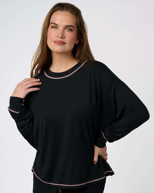 WeWoreWhat WeWoreWhat Boxy Long Sleeve Sleep Tee