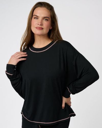 WeWoreWhat WeWoreWhat Boxy Long Sleeve Sleep Tee