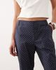 WeWoreWhat WeWoreWhat button front pants in navy - 3
