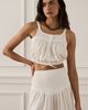 WeWoreWhat WeWoreWhat Button Up Tank Top in White, Women's at Urban Outfitters - 1