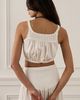 WeWoreWhat WeWoreWhat Button Up Tank Top in White, Women's at Urban Outfitters - 3