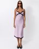 WeWoreWhat WeWoreWhat Cami Slip Dress in Lavender/White, Women's at Urban Outfitters - 5