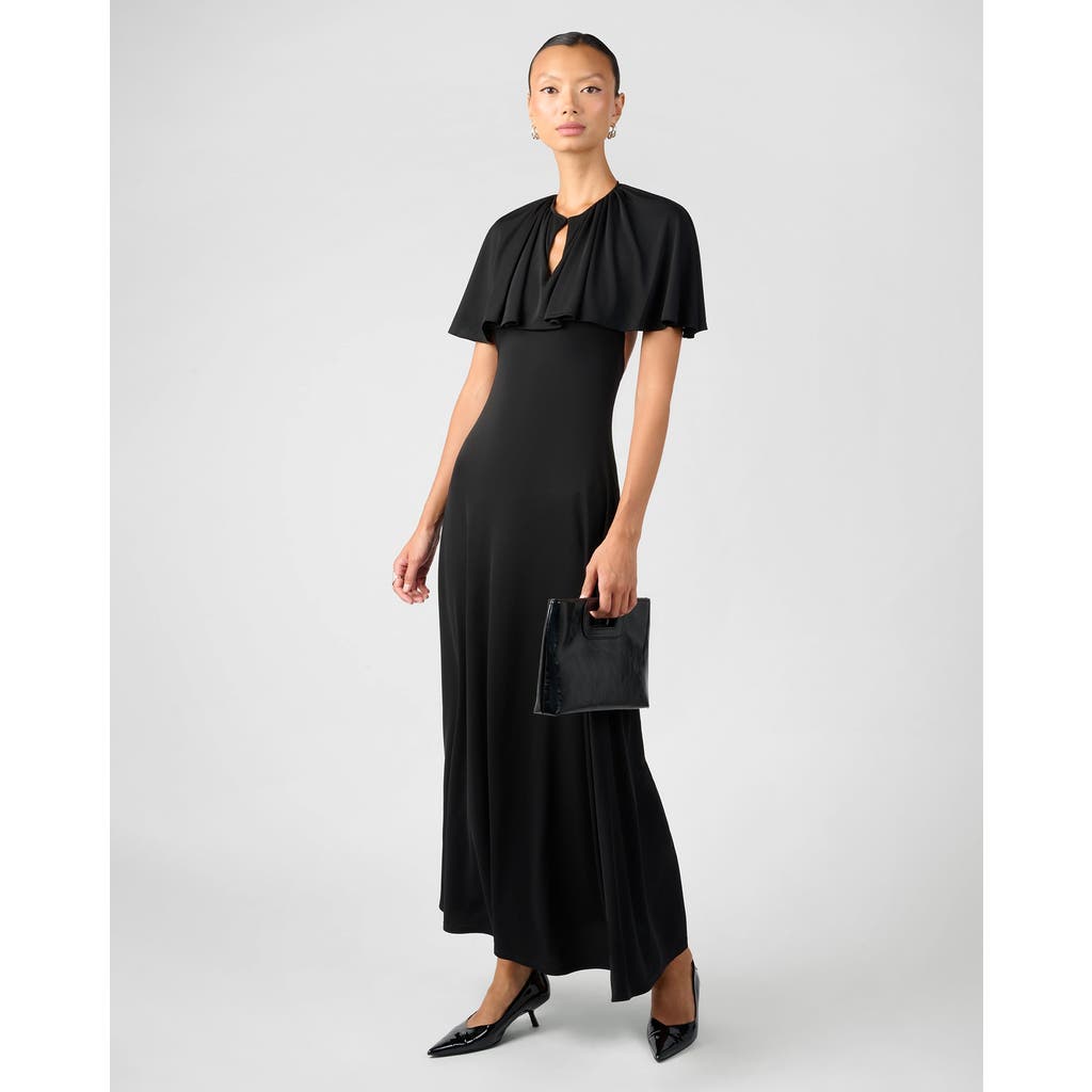 WeWoreWhat WeWoreWhat Cape Midi Dress