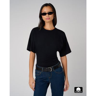 WeWoreWhat WeWoreWhat Cinched T-Shirt Bodysuit
