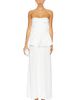 WeWoreWhat WeWoreWhat Corset Peplum Maxi Dress - 1