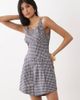 WeWoreWhat WeWoreWhat corset romper in navy - 1