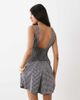WeWoreWhat WeWoreWhat corset romper in navy - 4