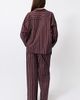 WeWoreWhat WeWoreWhat Cropped Button Front Shirt Top in Espresso Blue, Women's at Urban Outfitters - 3