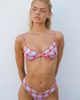 WeWoreWhat WeWoreWhat Delilah Bottom in Blue/Red, Women's at Urban Outfitters - 2