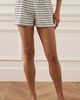 WeWoreWhat WeWoreWhat Knit Pull On Hot Short in Heath. Grey Navy, Women's at Urban Outfitters - 1