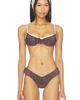 WeWoreWhat WeWoreWhat Lace Ruffle Bandeau Top - 1