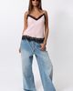 WeWoreWhat WeWoreWhat Lace Silk Cami Top in Vintage Rosette, Women's at Urban Outfitters - 2