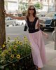 WeWoreWhat WeWoreWhat Lace Trim Baby Doll Dress in Vintage Rosette, Women's at Urban Outfitters - 1
