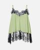WeWoreWhat WeWoreWhat Lace Trim Cami in Matcha, Women's at Urban Outfitters - 5
