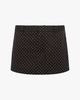 WeWoreWhat WeWoreWhat Low Rise Skort in Black/White, Women's at Urban Outfitters - 5