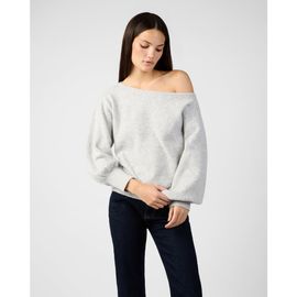 WeWoreWhat WeWoreWhat Off The Shoulder Balloon Sleeve Sweater
