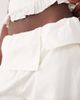 WeWoreWhat WeWoreWhat pull on fold over pants in ivory-White - 4